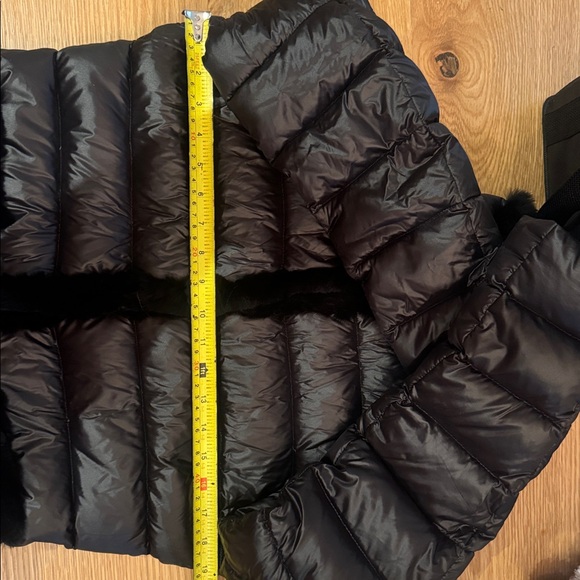 Xandres European down puffer jacket - Picture 3 of 4